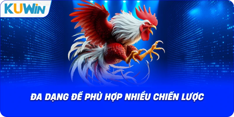 đa dạng để phù hợp nhiều chiến lược