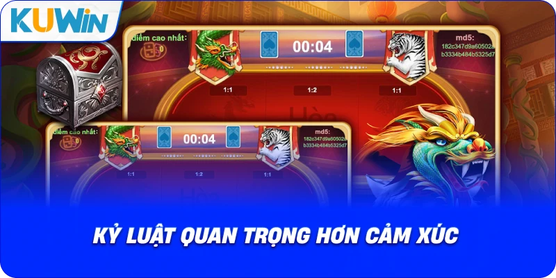 kỷ luật quan trọng hơn cảm xúc